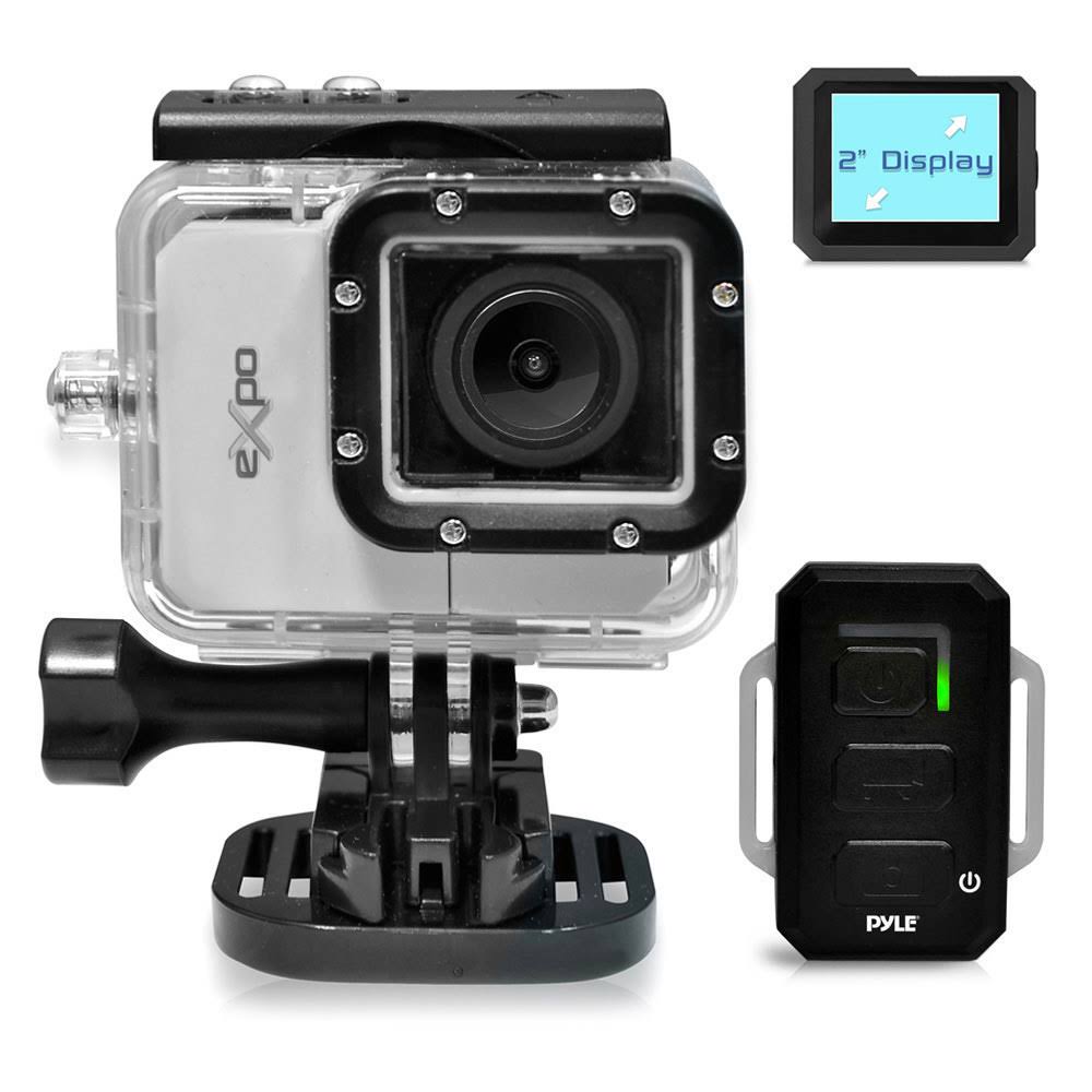Action Cam with Full HD 1080p Video, 20 Mega Pixel Camera L90655