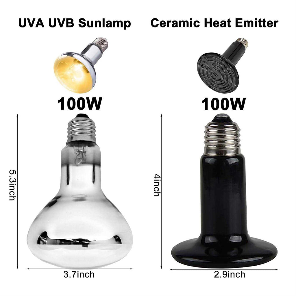 15inch Dual Reptile Light Fixture Max 150W W541340