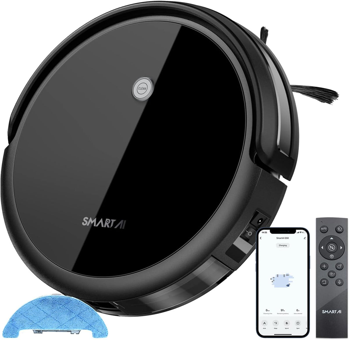2600Pa Self-Charging Robot Vacuum Cleaner P755