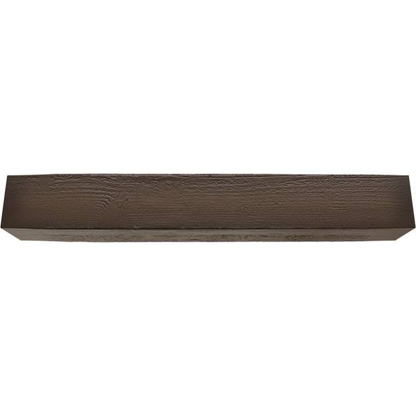 Rough Sawn Faux Wood Fireplace Mantel I74632