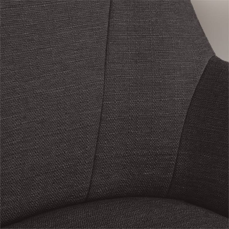 Graphite Twill Fabric Office Chair H465193