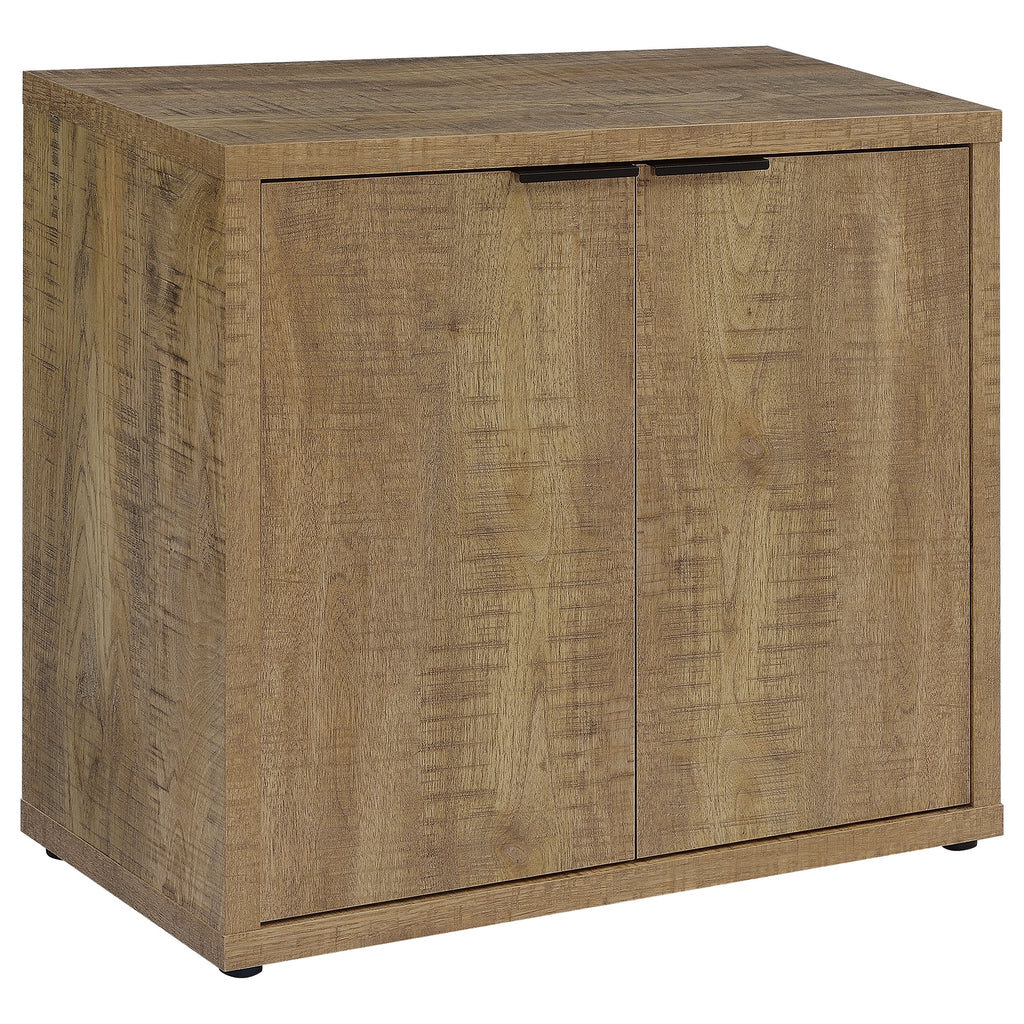 2-door Engineered Wood Accent Cabinet with Adjustable Shelves E98150