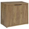 2-door Engineered Wood Accent Cabinet with Adjustable Shelves E98150