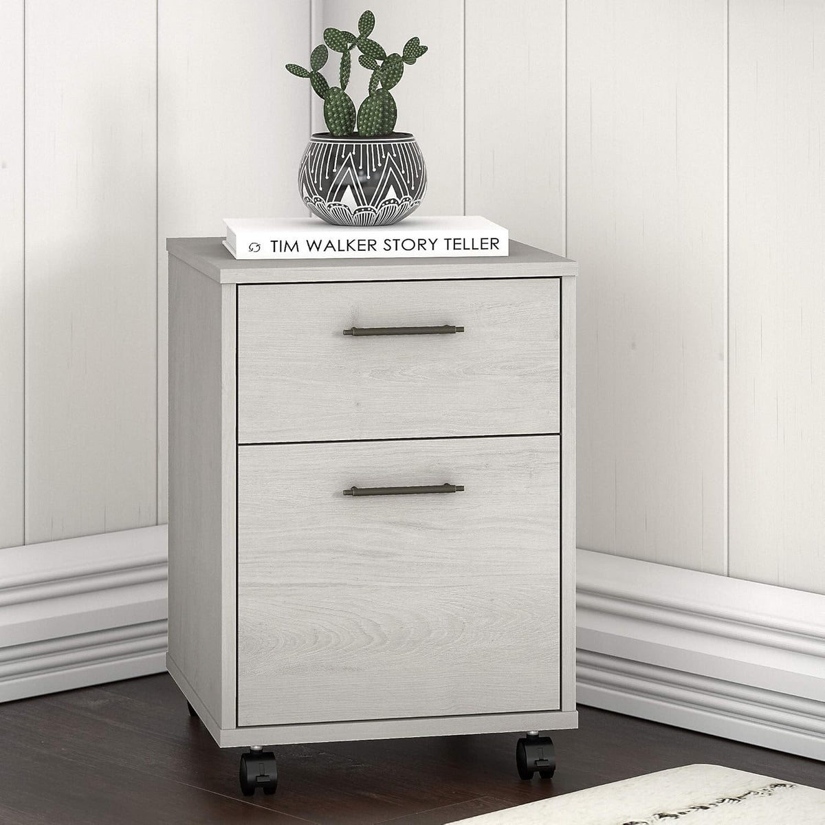 2 Drawer Mobile File Cabinet O3515