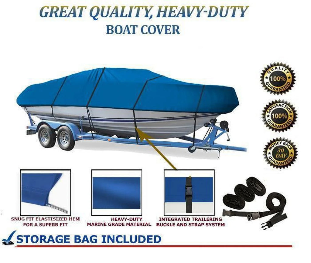 Boat Cover for Starcraft Tournament Fish 170 1996 O8680
