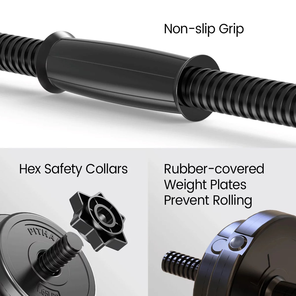 Adjustable Weight Dumbbell Set of 2 20lbs Q300562