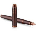 Burgundy Fountain Pen Medium Point Blue Ink X90307