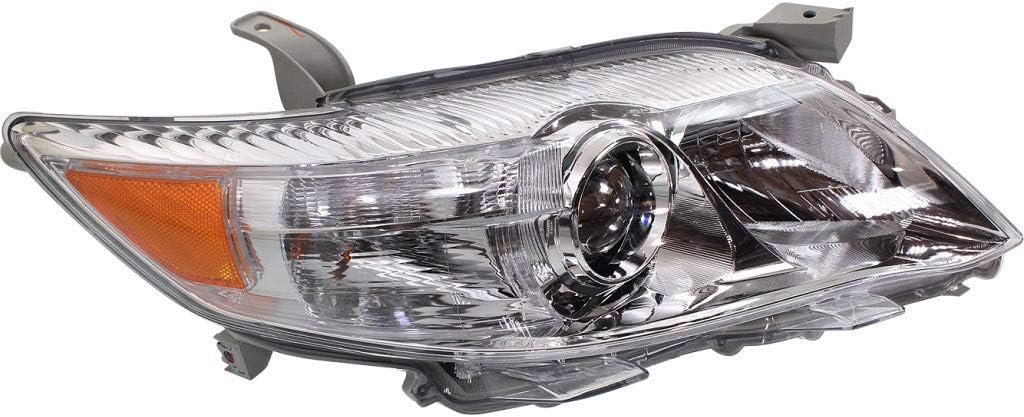 Passenger Side Headlight for Toyota Camry 2010 2011 Non SE Model S2576