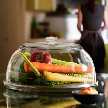Glass Tabletop Produce Saver I316