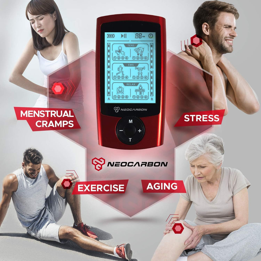 16 Electrode Pads TENS EMS Muscle Stimulator N315985