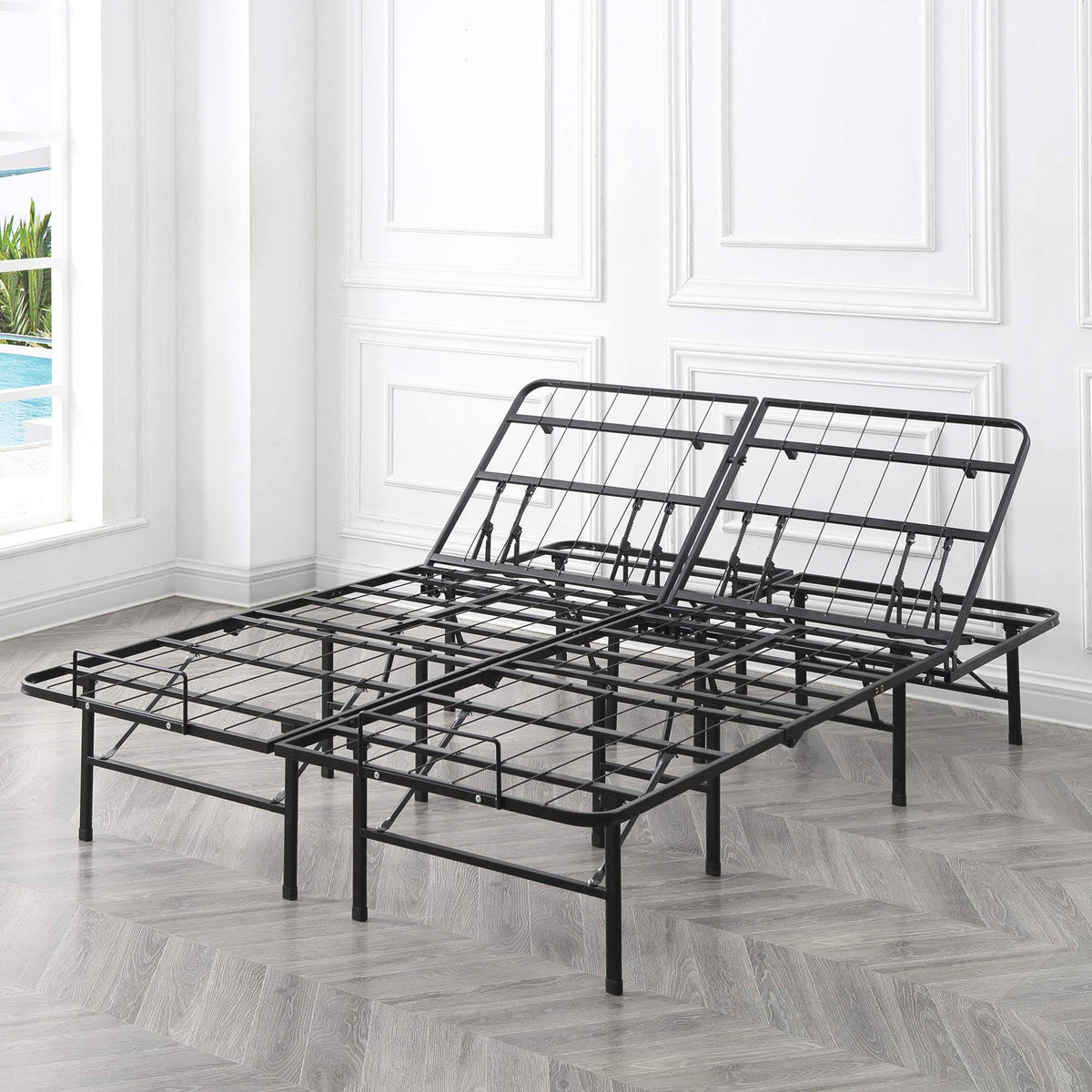 California King Size Metal Bed Frame O873