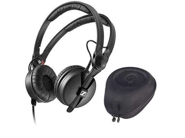 HD 25 Professional DJ Headphone with Hardbody Ballistic Nylon Case D5472