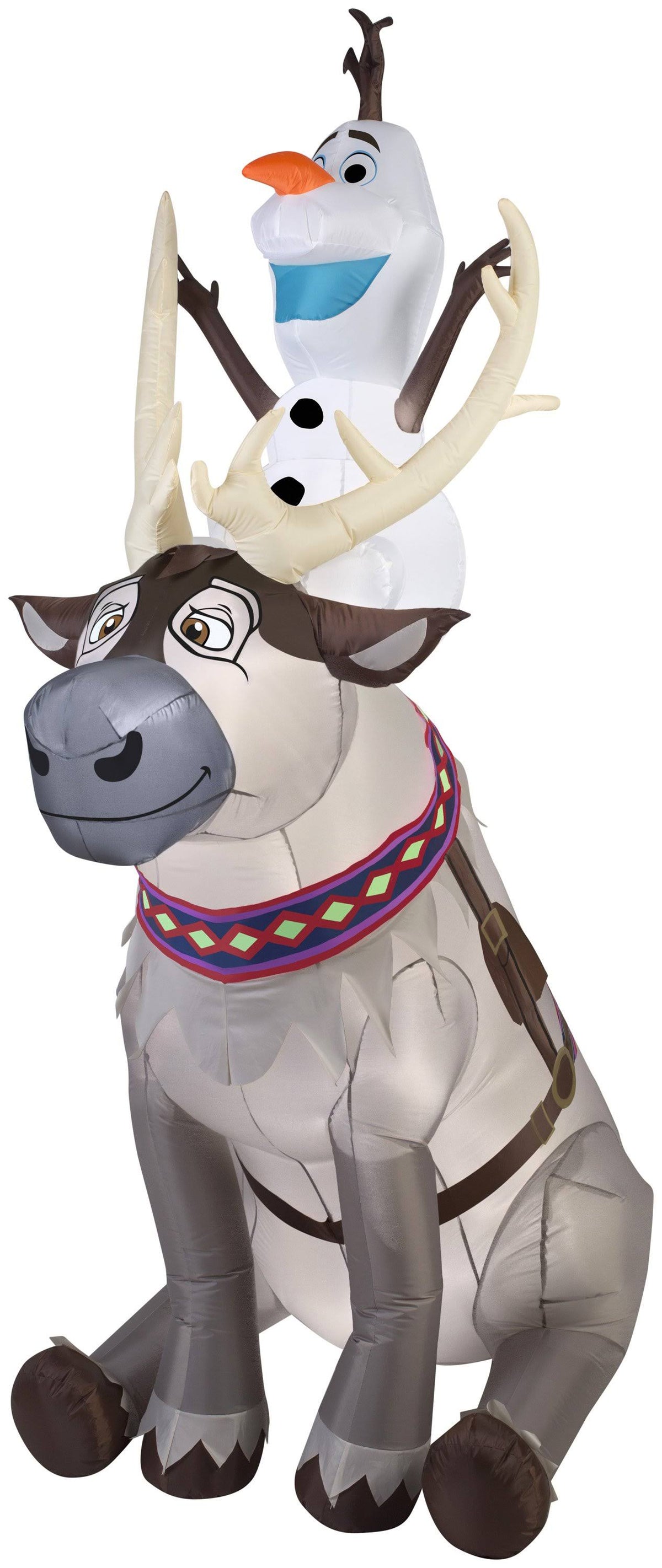 Inflatable Olaf Sitting on Sven C5721