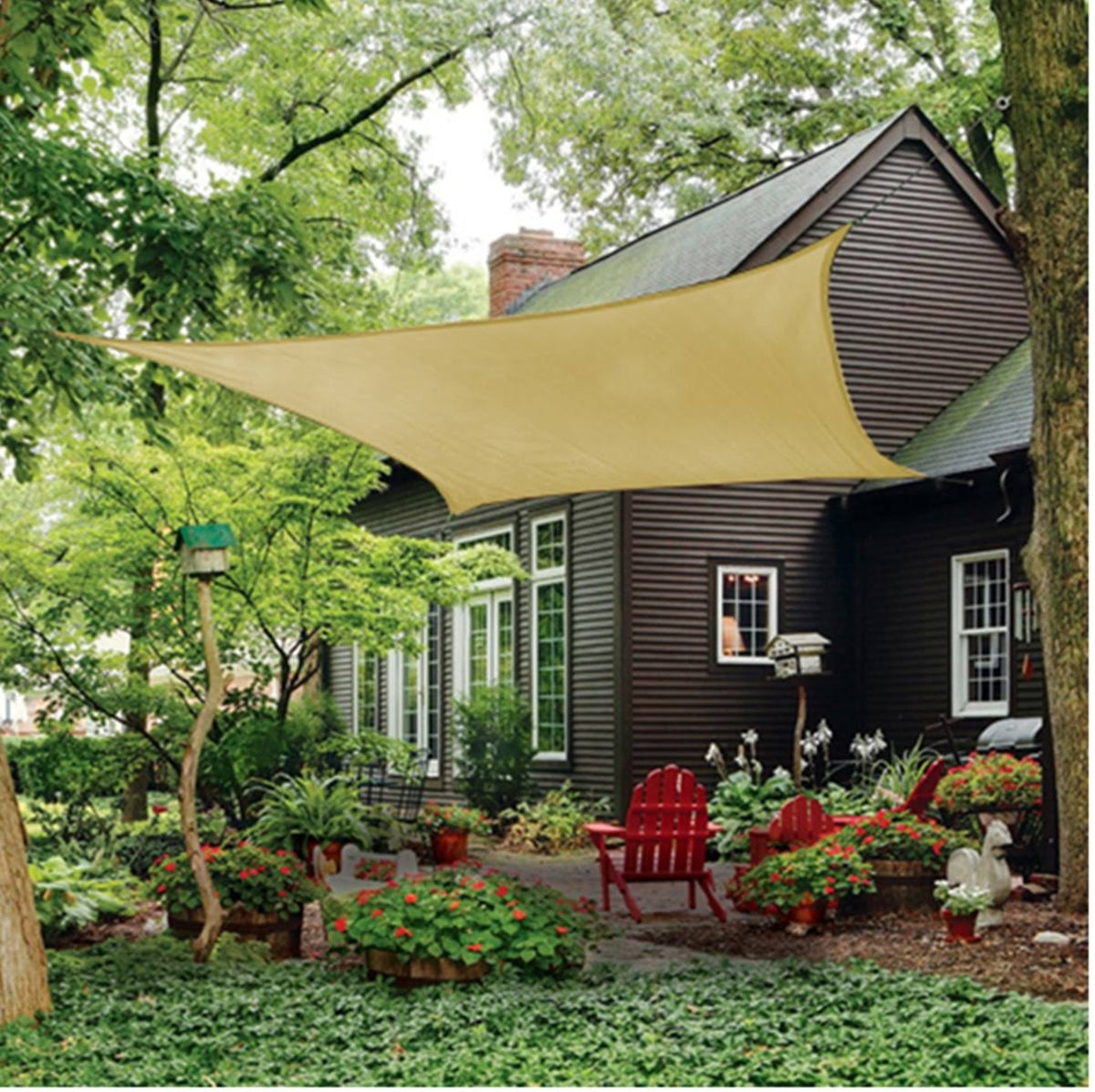12 ft Quadrilateral Sun Shade Sail P172