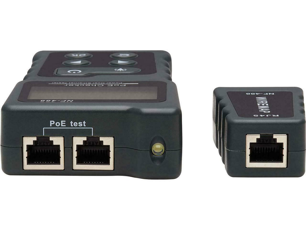 Network and Power over Ethernet (PoE) Signal Tester with Carrying Case G864832