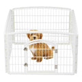 4-Panel Pet Playpen with Door J3066