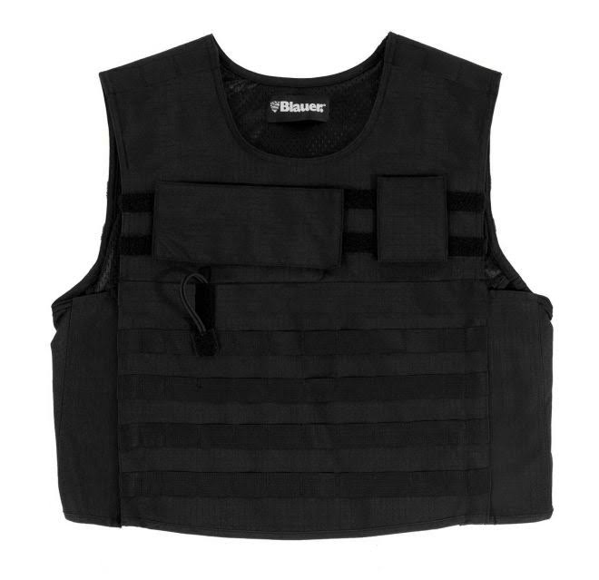 Black 2X-Large Polyester/Nylon TacVest P1520