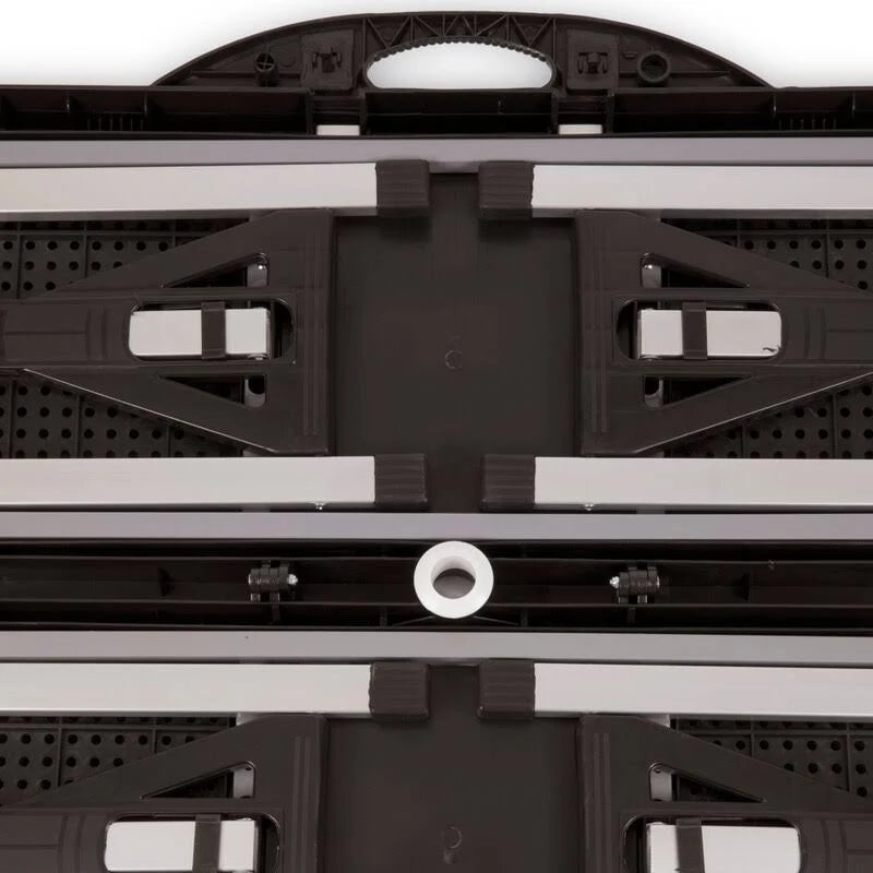 Black Picnic Table with Umbrella Y60964