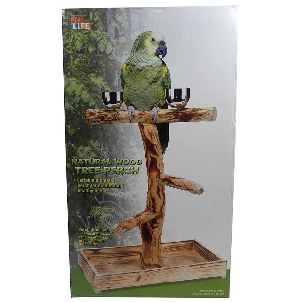 Natural Wood Bird Perch L96047