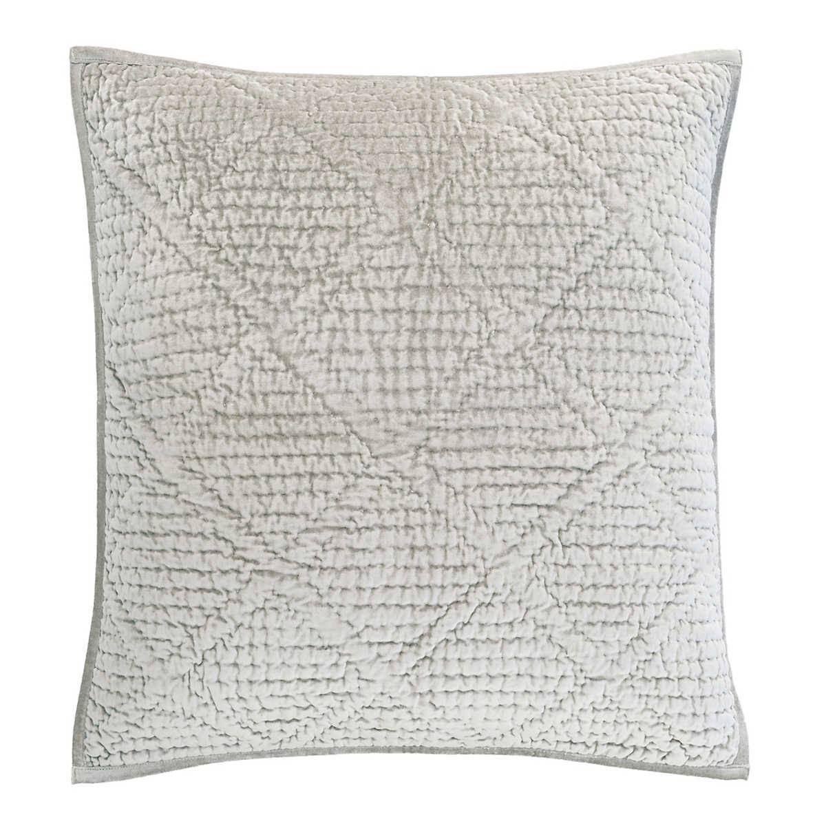 Euro Quilted Velvet Sham A7215