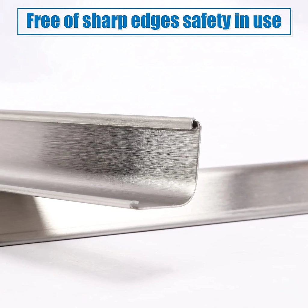 4 Pack Stainless Steel Heat Shields Tents for Gas Grill S7935