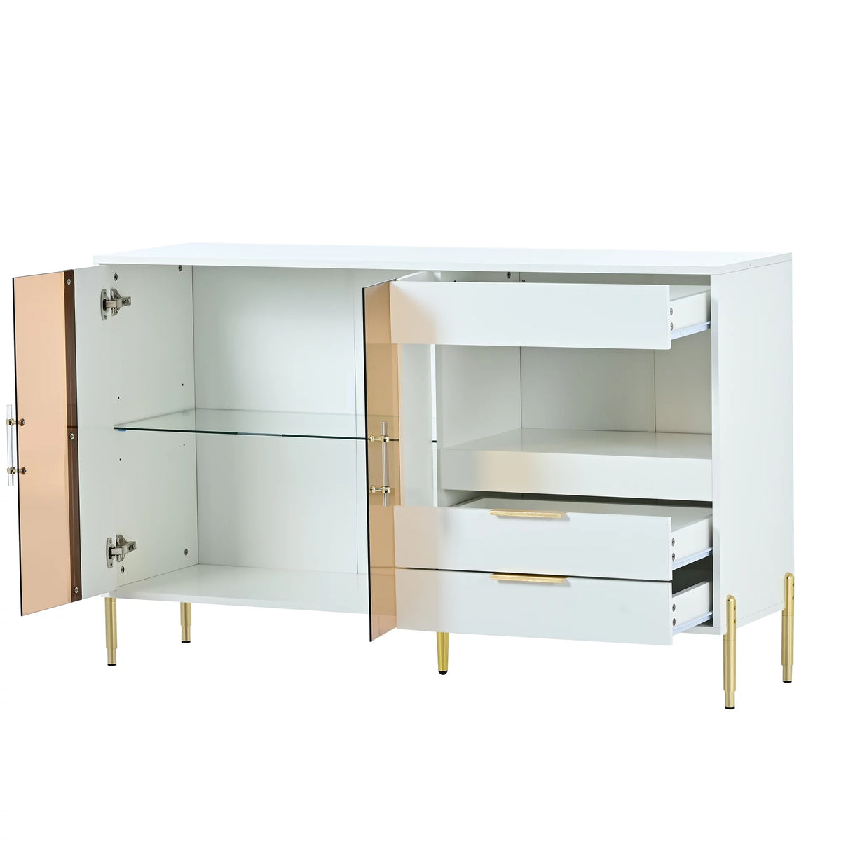 Storage Cabinets with Acrylic Doors and Adjustable Shelves S535