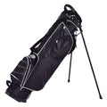 Black Golf Stand Cart Bag with 4 Way Divider T6317