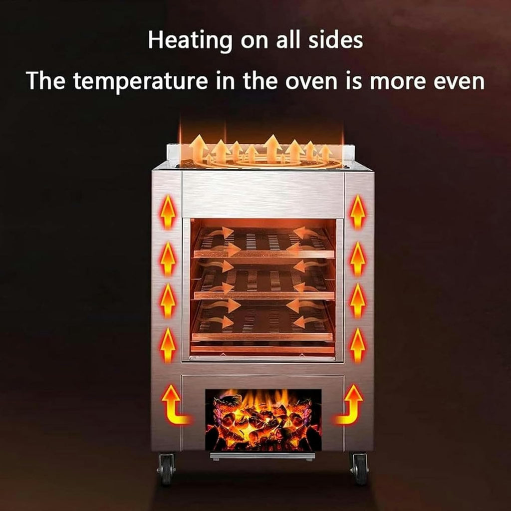 100-Liter Stainless Steel Pizza Oven C879590