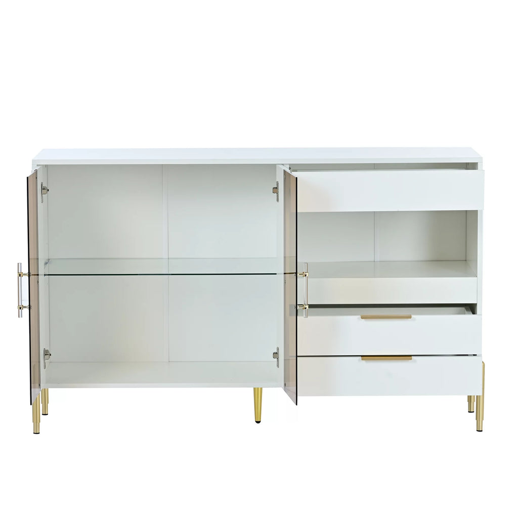 Storage Cabinets with Acrylic Doors and Adjustable Shelves S535