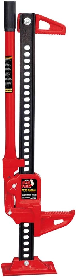 3 Ton 33" Ratcheting Utility Farm Jack U4948