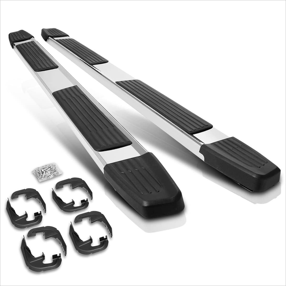 6 Inch Running Boards Side Steps Nerf Bars A3800