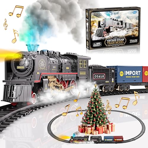 Electric Train Toy with Lights and Sound B741046