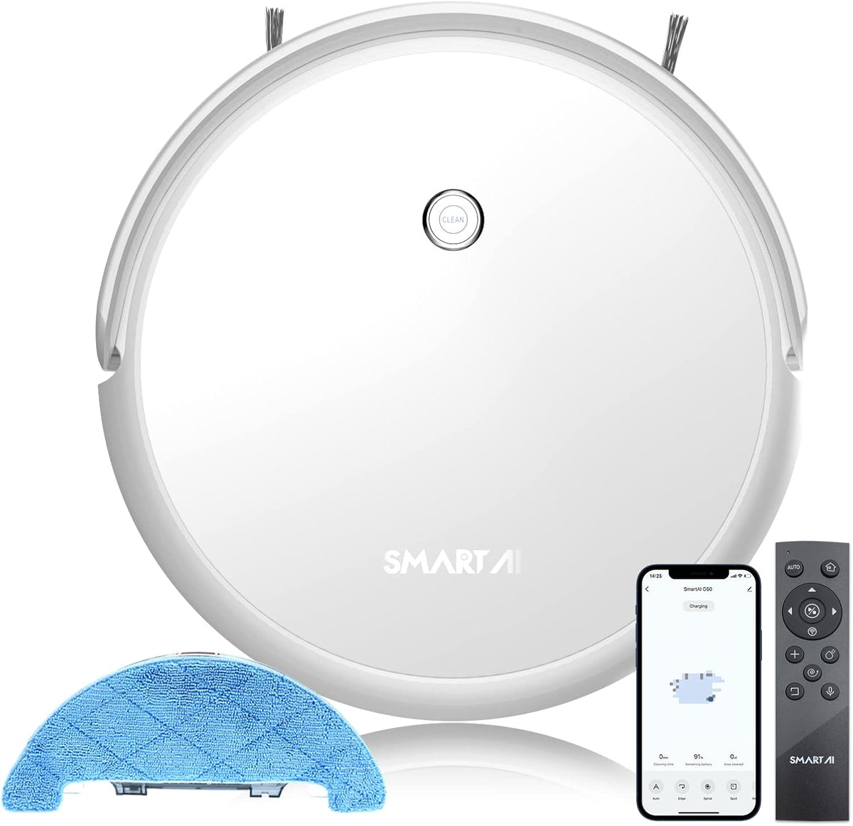 2600Pa Self-Charging Robot Vacuum Cleaner P755