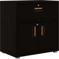 One Drawer Steel Cabinet with 2 Doors T140