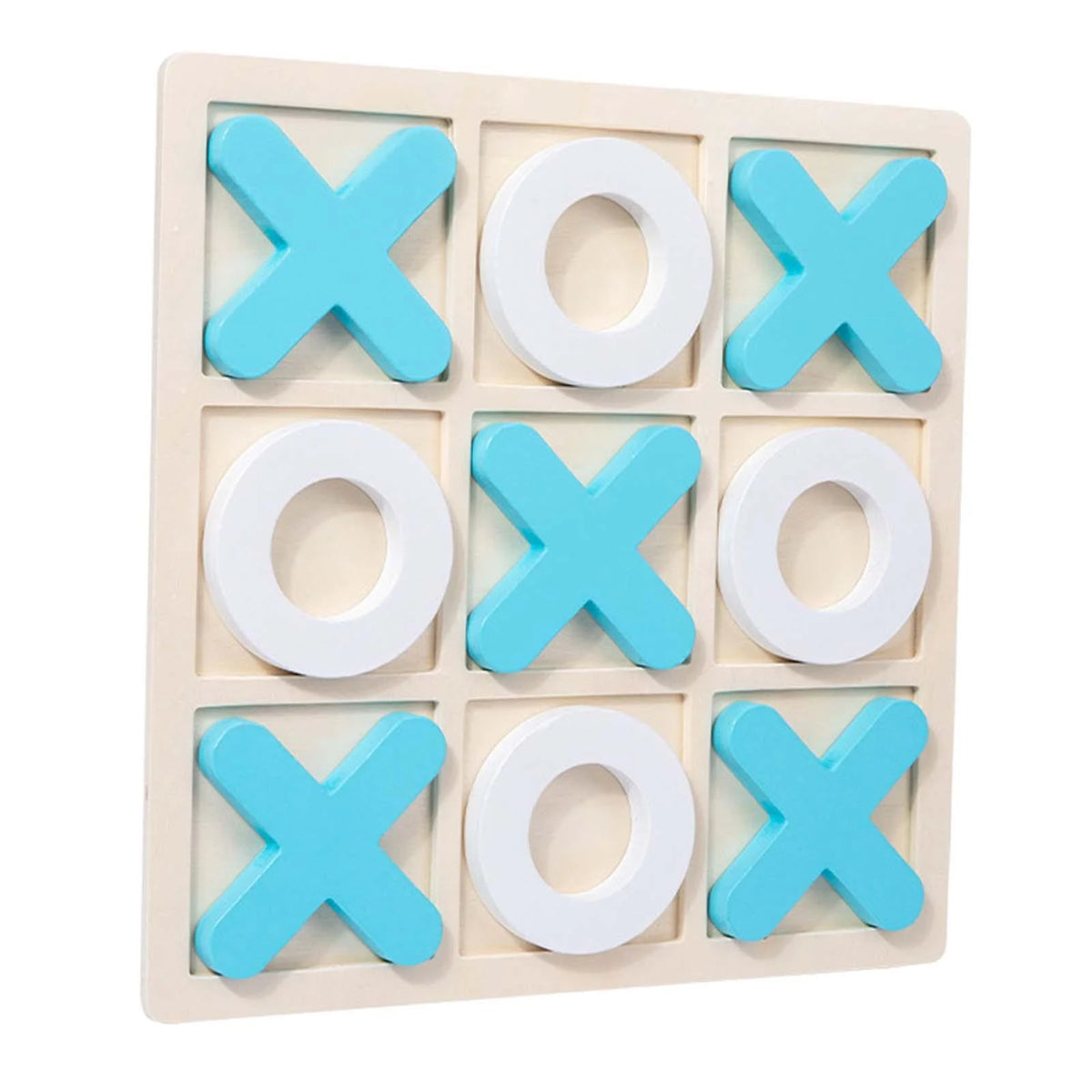 Wooden Tic Tac Toe Game 30x30x1.5cm S672