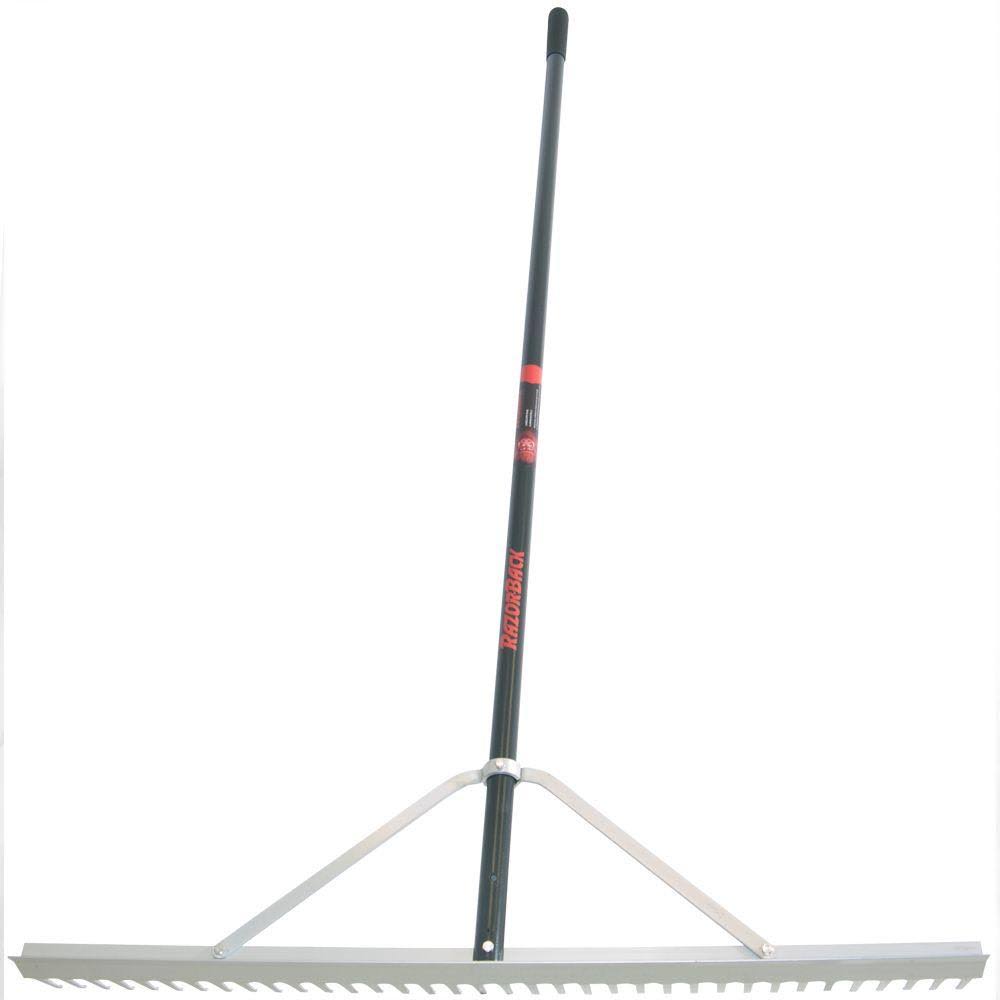 36 in. Aluminum Landscape Rake Y87553