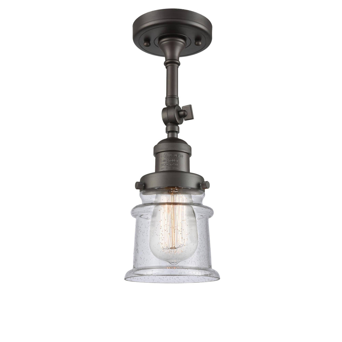 1 Light Semi Flush Mount D56417