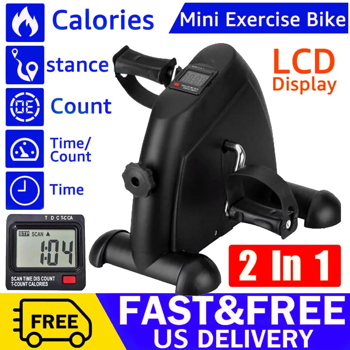 Mini Multi-Functional Stepper Exercise Bike with LCD Screen G9350
