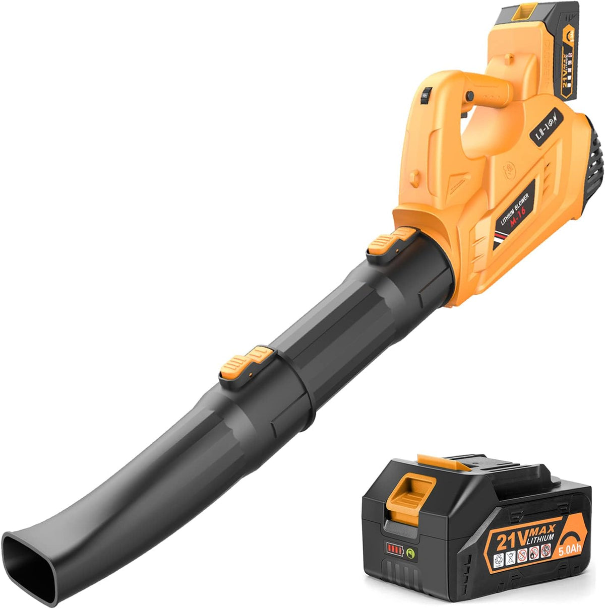21V Cordless Electric Leaf Blower with 4.0Ah Battery J6686