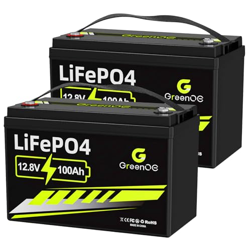 12V 100Ah LiFePO4 Battery Group 31 With Built-in 100A BMS A628