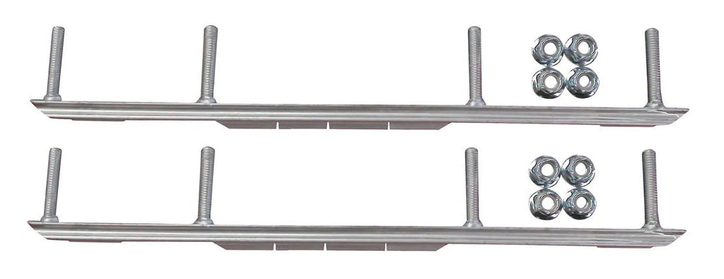 Yellow XPT Snowmobile Skis with 9" Shaper Bars Complete Kit O5347