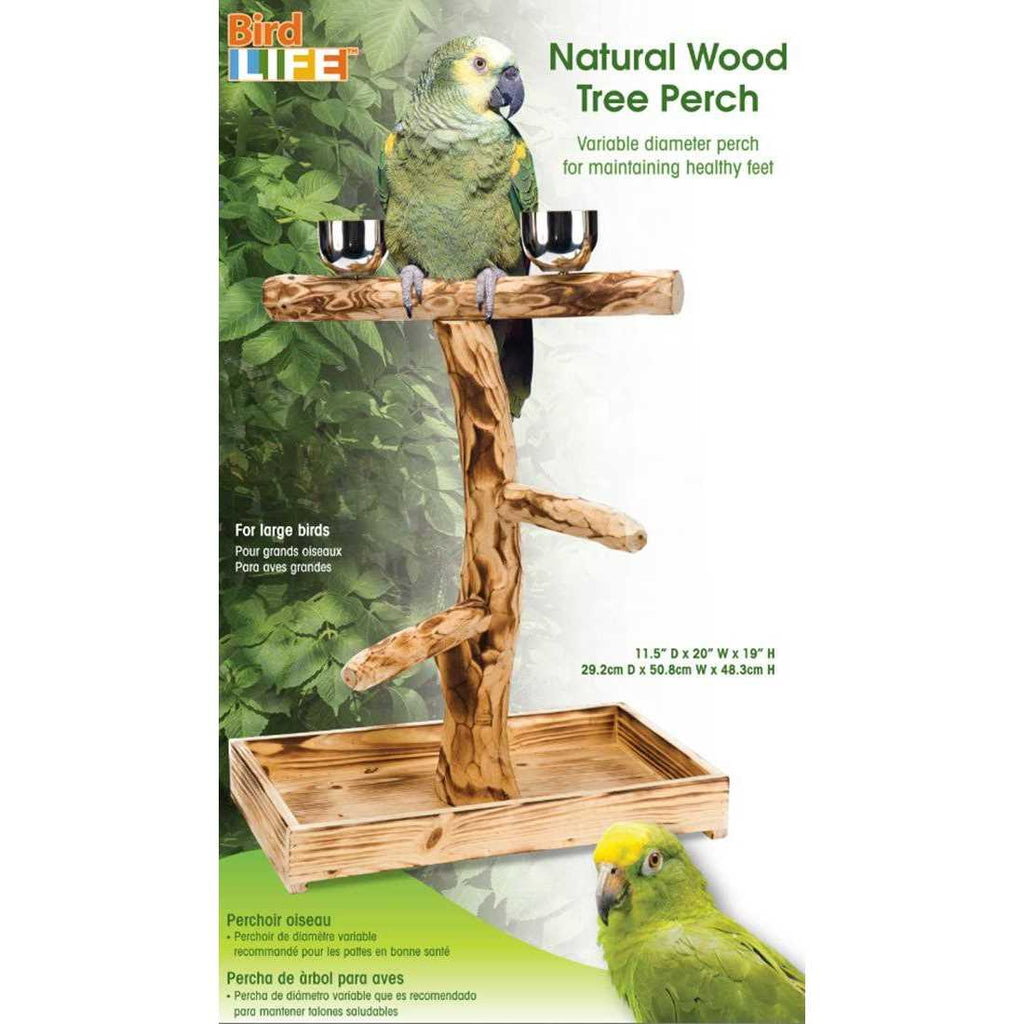 Natural Wood Bird Perch L96047