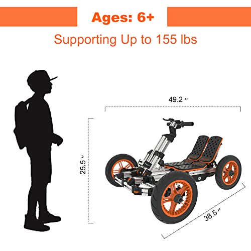 Electric Go Kart Battery Powered 800W Motor I812835