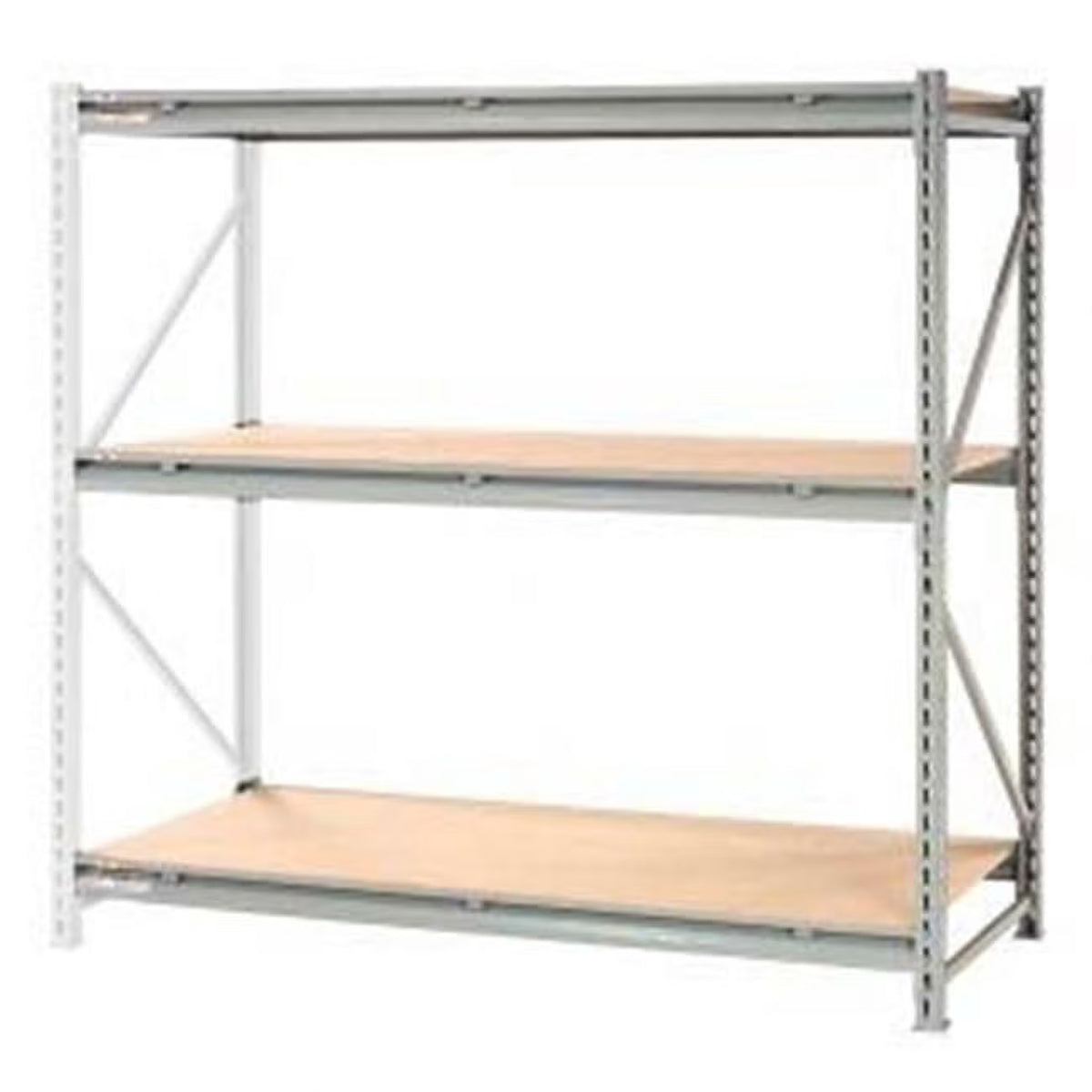 Record Storage Rack - Gray - 60 x 18 x 72 in. I53359