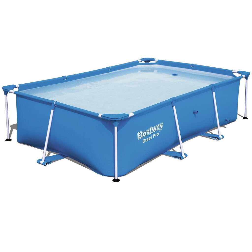 8.5ft x 5.6ft x 2ft Rectangular Above Ground Swimming Pool (2 Pack) O8265