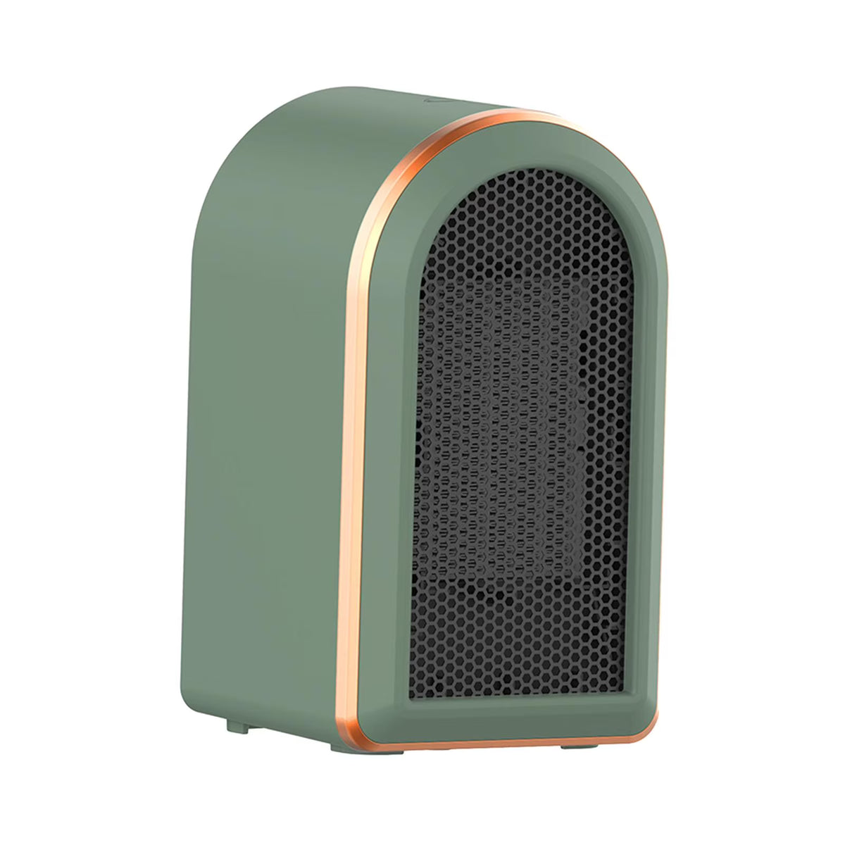 Green Mini Heater Fan with Tip Over Protection U307