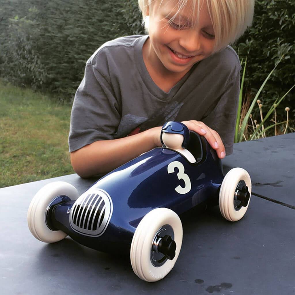 Blue Race Car M28745
