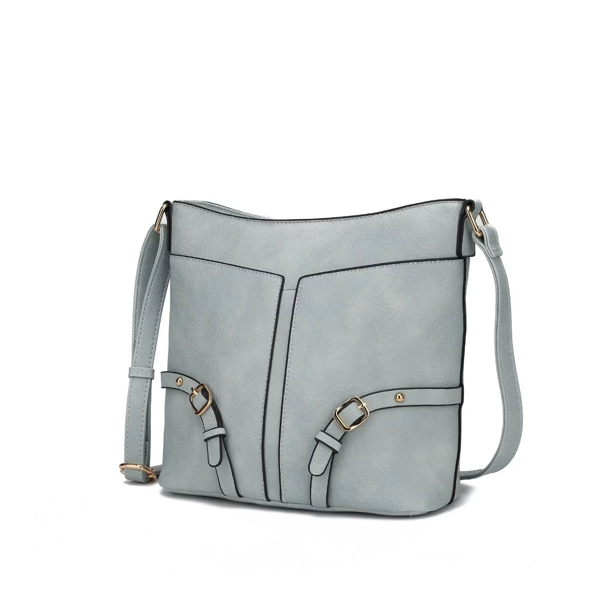 Light Blue Large Crossbody Handbag W826919