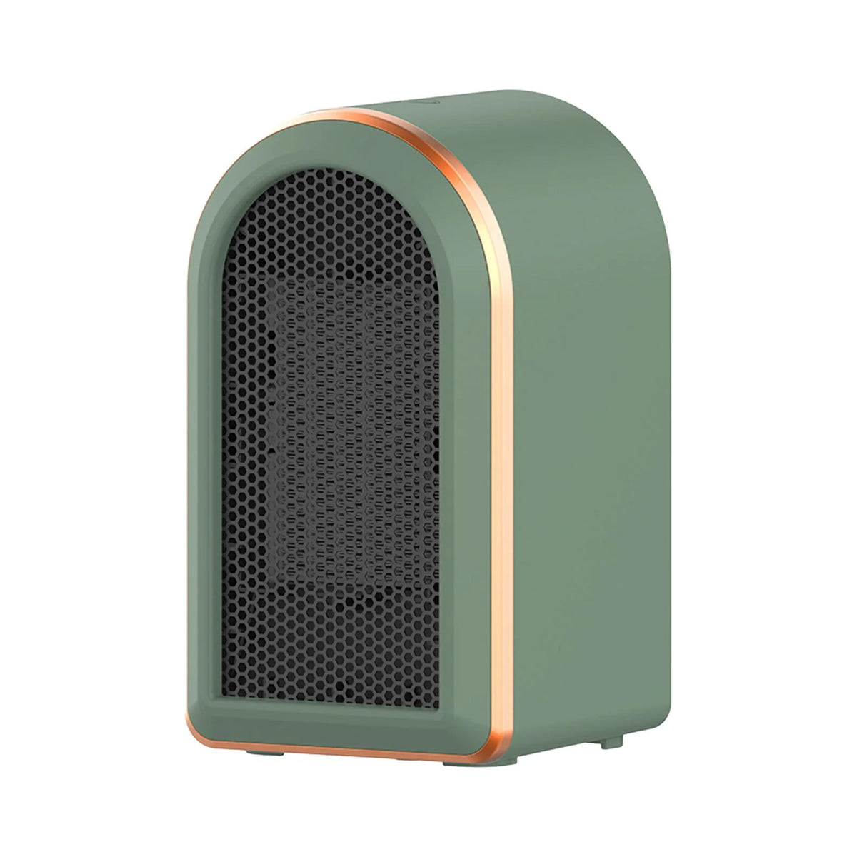 Green Mini Heater Fan with Tip Over Protection U307