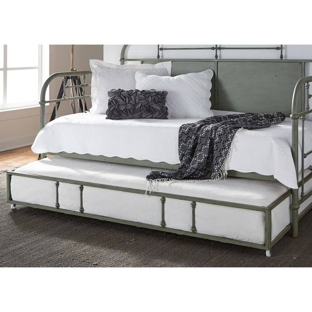 Green Twin Metal Trundle K6074